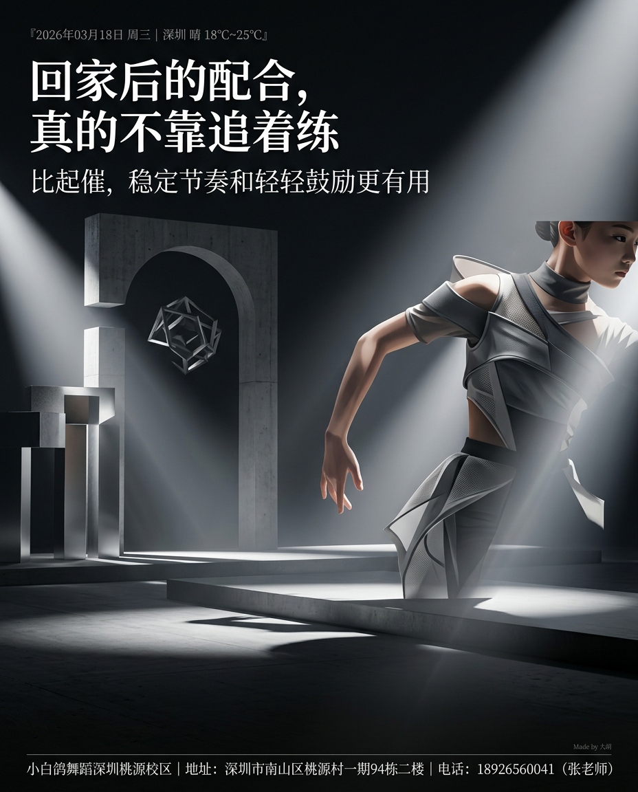 回家后的配合，真的不靠追着练
