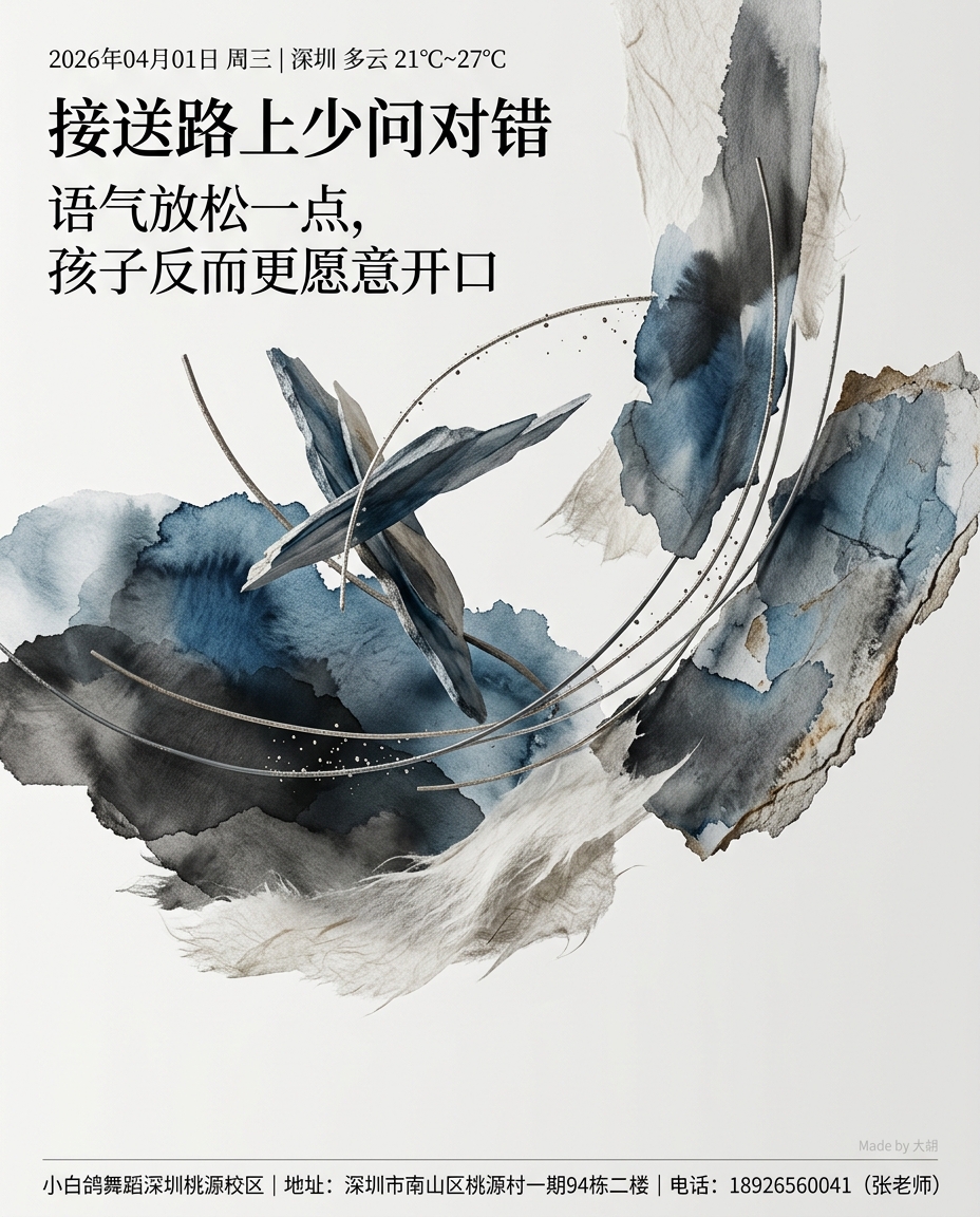 接送路上少问对错